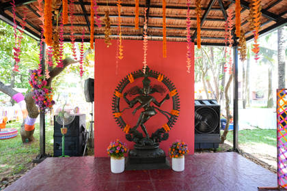 Backdrop and Stage — Haldi decor — St. Regis